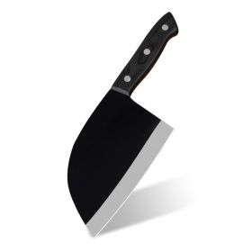 sHousehold Chinese Kitchen Stainless Steel Butcher Knife (Option: Bright Butcher Knife)